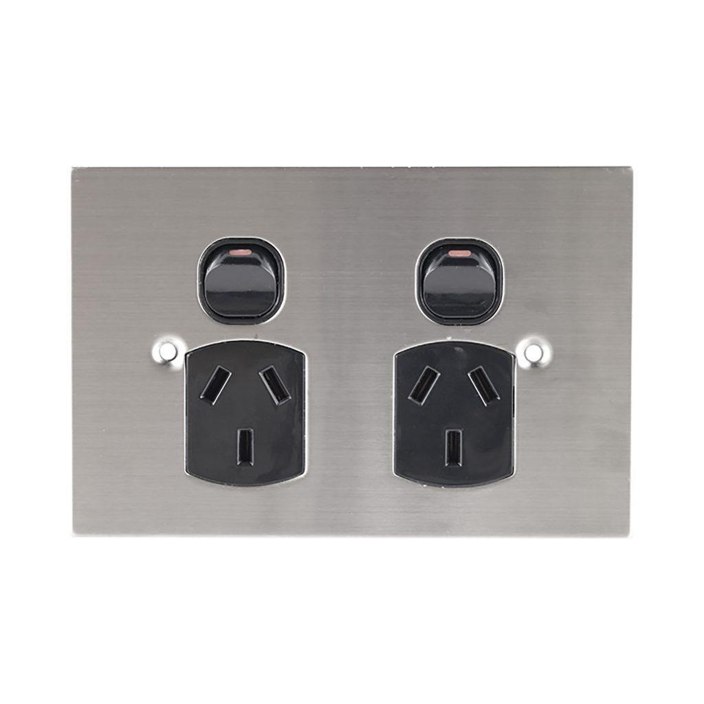 Buy Stainless Steel Power Outlets Online at Connected Switchgear