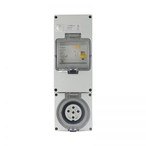 RCD Protected Socket Outlet 10A 5 Pin 500V AC IP66