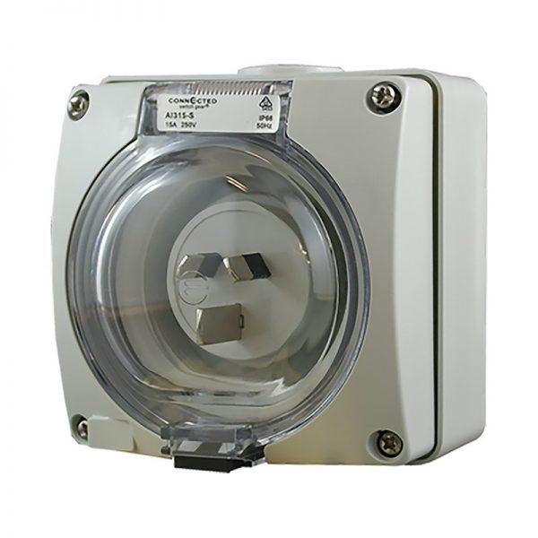 Appliance Inlet 3 Pin 10A 250V AC