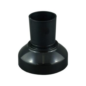 Batten Holder with Clip On Cover Black | Connected Switchgear