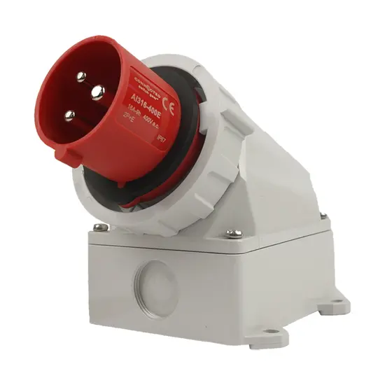 IP67 Appliance Inlet 3 Pin 400V 16A | Connected Switchgear