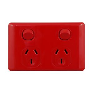 Red Power Point Double BASIX Series