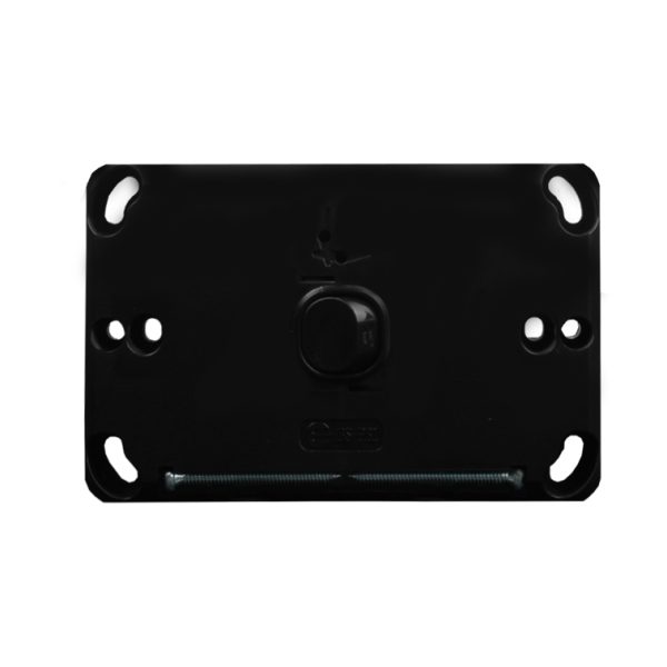 Light Switch 1 Gang - VERTICAL BLACK - Image 3