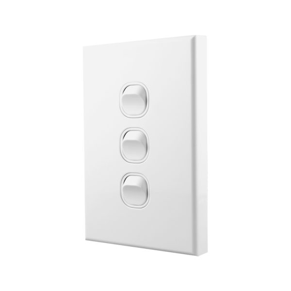 Light Switch 3 Gang - VERTICAL - Image 2