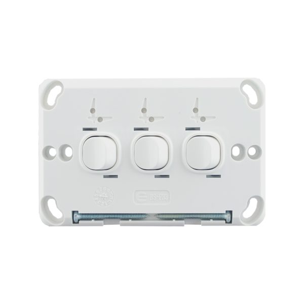 Light Switch 3 Gang - VERTICAL - Image 3