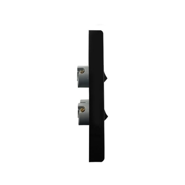 Light Switch 4 Gang - VERTICAL BLACK - Image 4