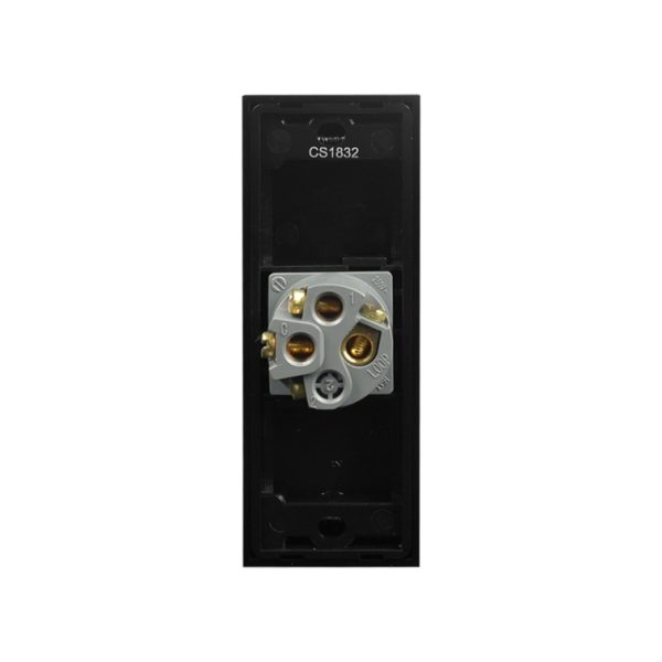 Architrave Switch 1 Gang - BLACK - Image 5