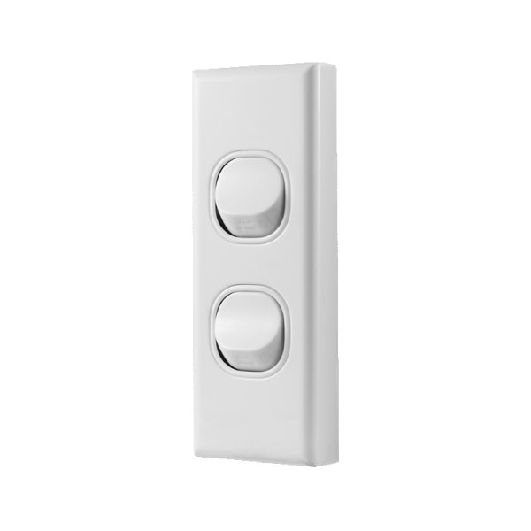 Architrave Switch 2 Gang - Image 2