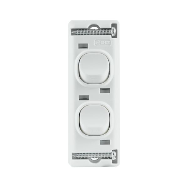 Architrave Switch 2 Gang - Image 3