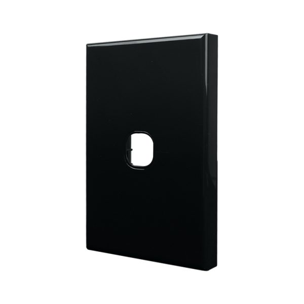 Grid Plate 1 Gang - BLACK - Image 2