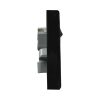 Double Power Point with Extra Switch - BLACK - Image 4