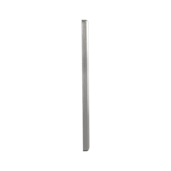 Brushed Aluminium Cover Plates to suit Double GPO Vertical GEO - Image 3