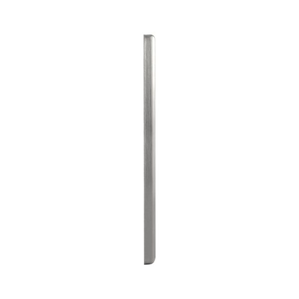 Metal Cover Plate Double Power Point with Extra Switch - VERTICAL - Image 3