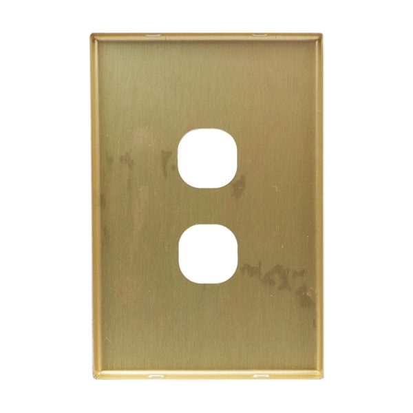 Metal Cover Plate 2 Gang - Image 3