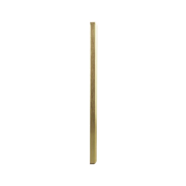 Brushed Brass Cover Plate 5 Gang Switch GEO - Image 4