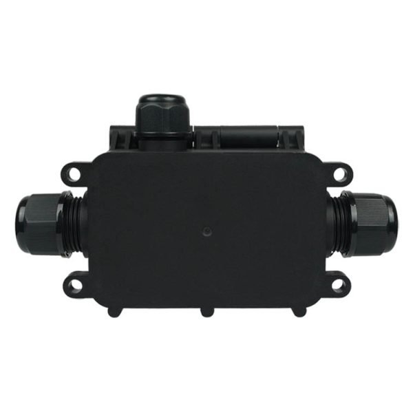 IP68 Junction Box with Terminal Block - 3 Cable Entries - Image 4
