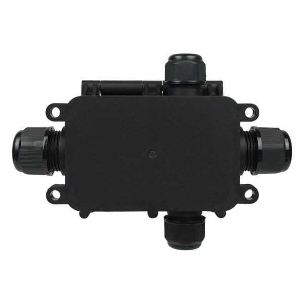 IP68 Junction Box with Terminal Block - 4 Cable Entries T Style - Image 4