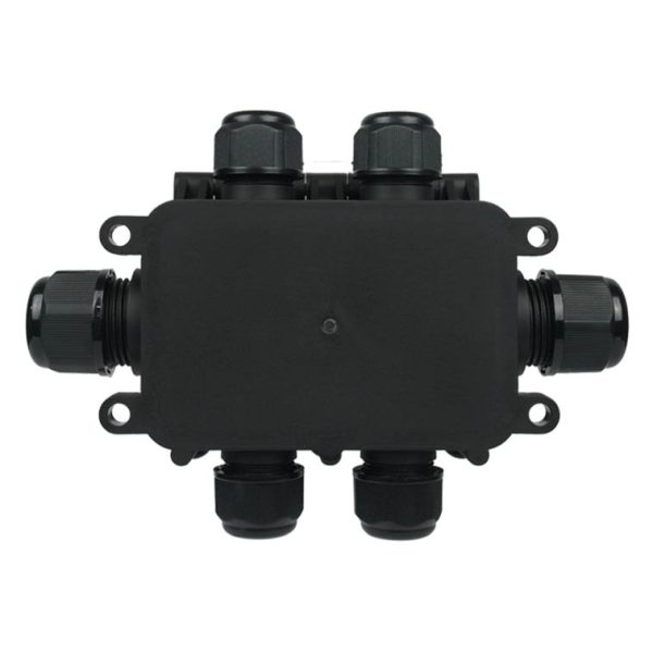 IP68 Junction Box with Terminal Block - 6 Cable Entries - Image 4