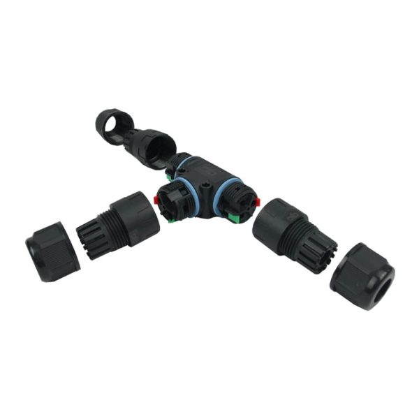 IP68 Cable Joiner T Style M20 3 Terminal - Image 4