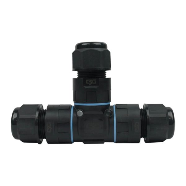 IP68 Waterproof Cable Joiner 5 Terminal 450V 24A T Style