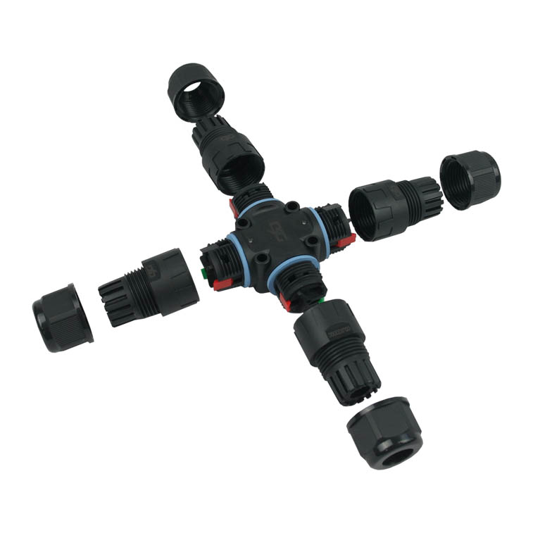 IP68 Cable Joiner X Style M20 3 Terminal - Image 4