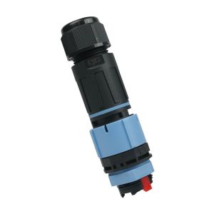 Waterproof Cable Connector 3 Pin IP68 450V 24A Panel Mount