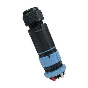 Waterproof Cable Connector 5 Pin IP68 450V 24A Panel Mount