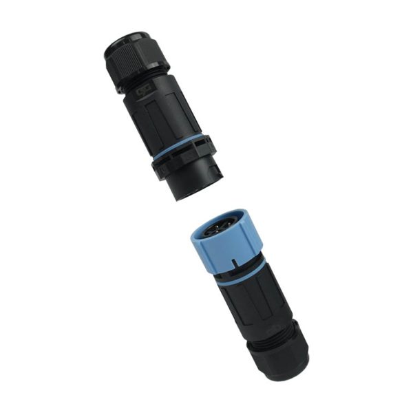 IP68 Straight Cable Connector M20 3 Pin - Image 3