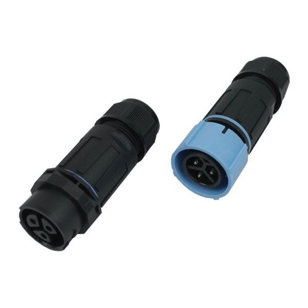 IP68 Straight Cable Connector M20 3 Pin - Image 4