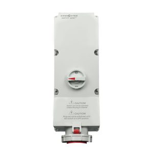 125A Switched Socket Outlet 5 Pin 400V IP67 CEE Form