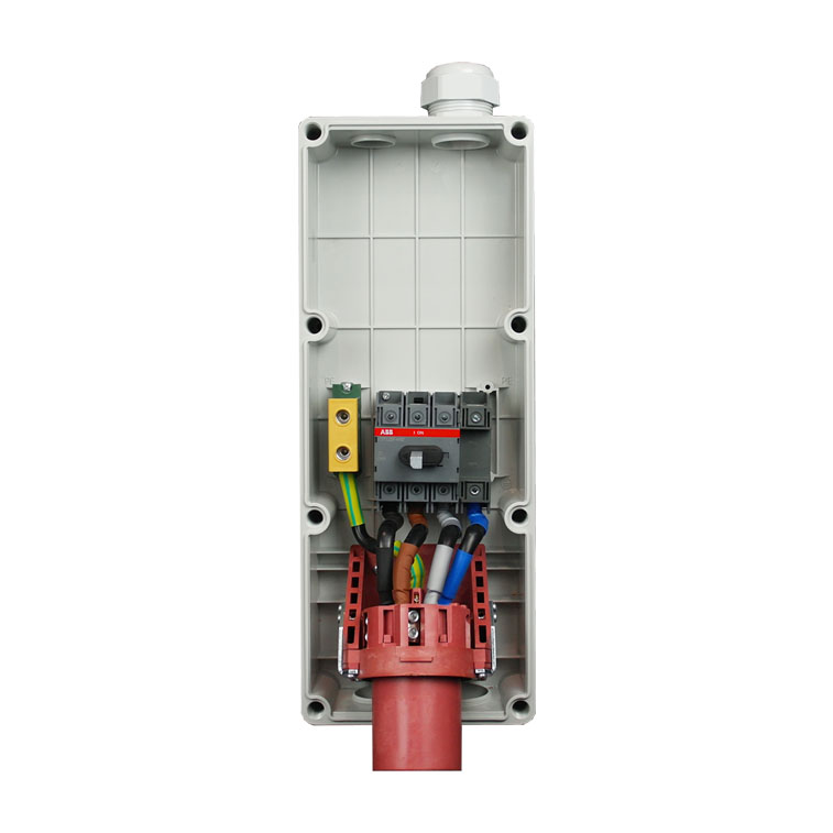 IP67 Combination Switched Socket Outlet Interlock 5 Pin 400V 125A - Image 3