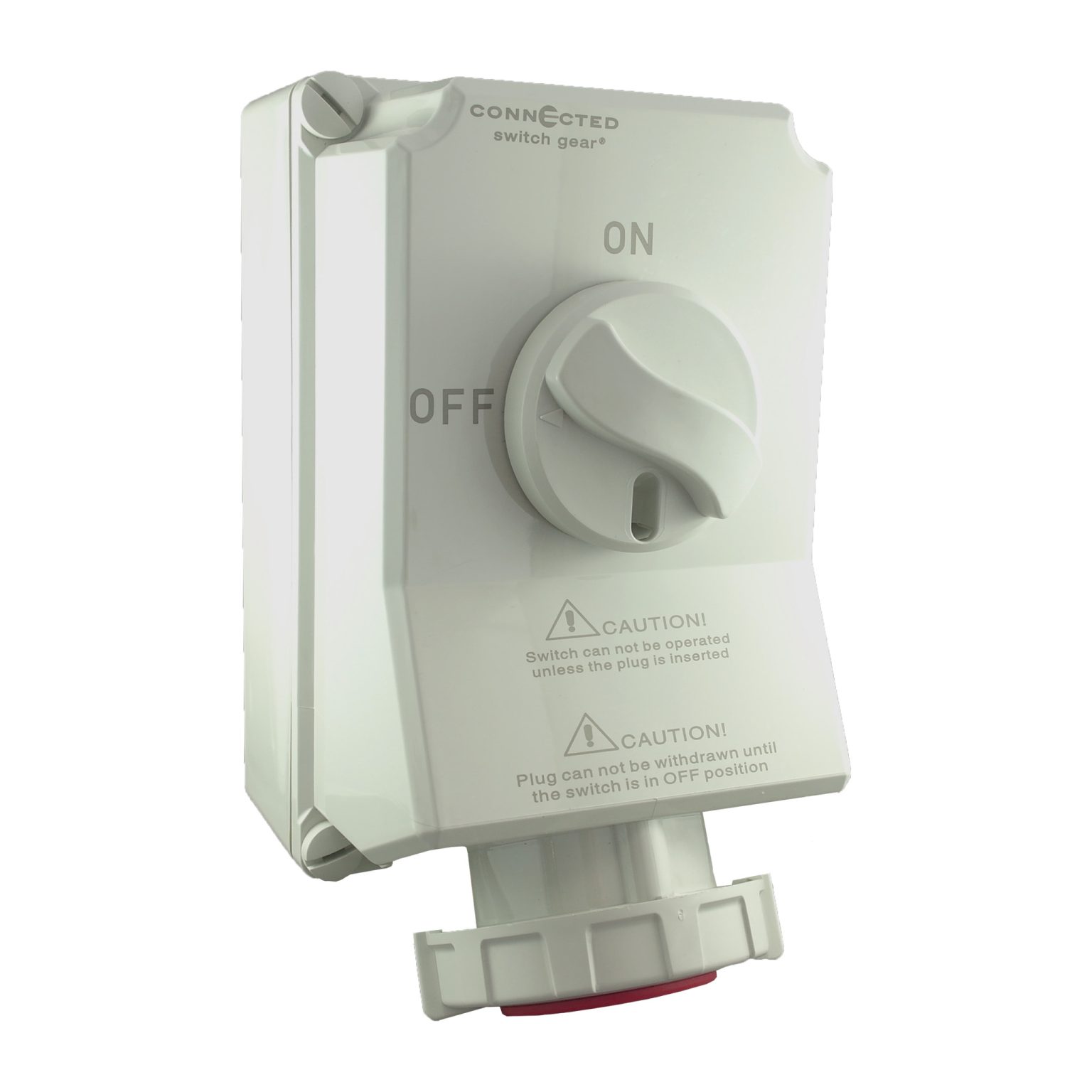 63A Switched Socket Outlet 5 Pin 400V IP67 CEE Form