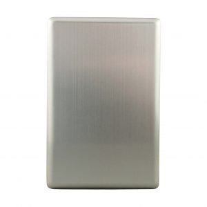 Stainless Steel Cover Plate Blank | Suits BASIX S Series