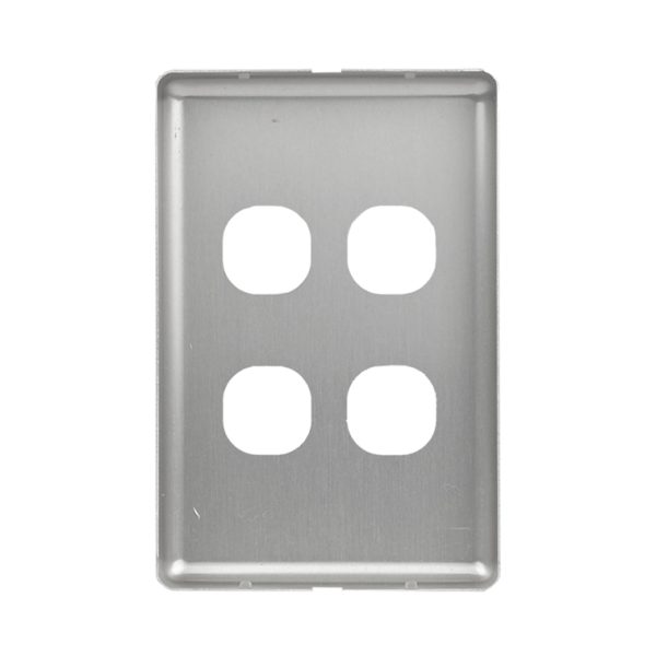Metal Cover Plate 4 Gang - Image 4