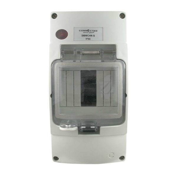 Weatherproof Enclosure 4 Pole IP66 Neon Indicator - Image 2