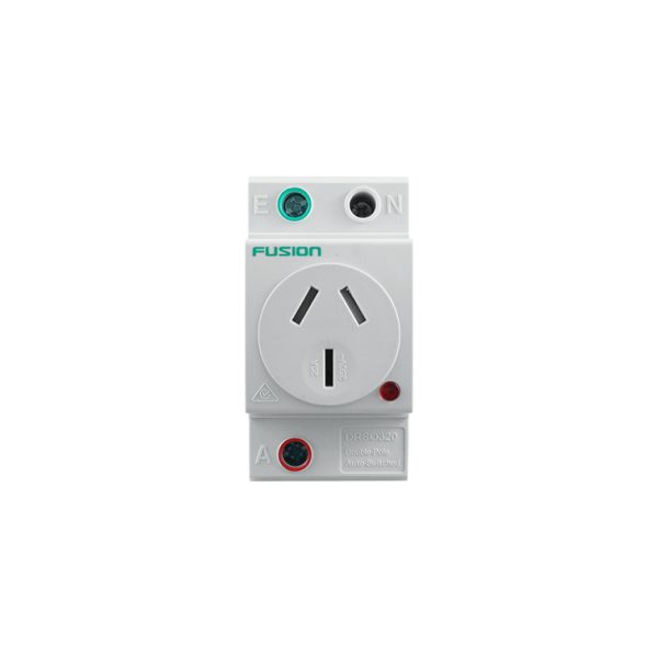 DIN Rail Socket Outlet 20A Double Pole