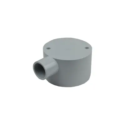 Shallow Junction Box 20mm One Way - Box of 10