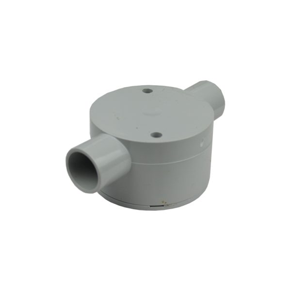 shallow junction box 20mm two way