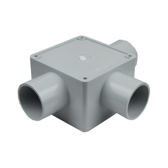 Square Junction Box 32mm Three Way