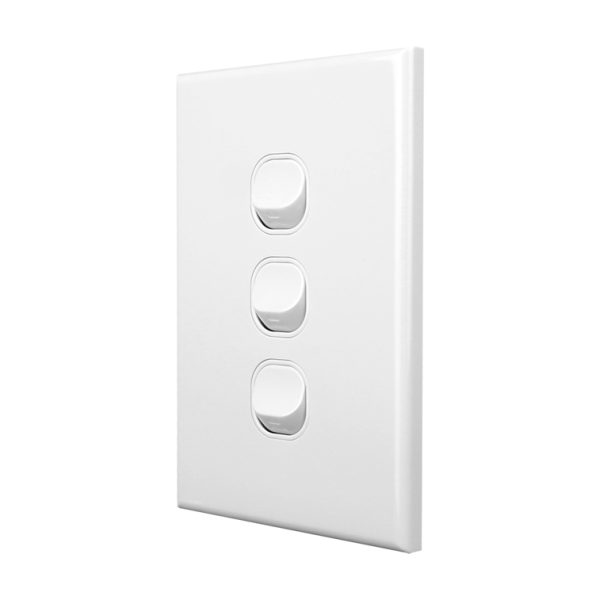 Light Switch 3 Gang - VERTICAL - Image 2