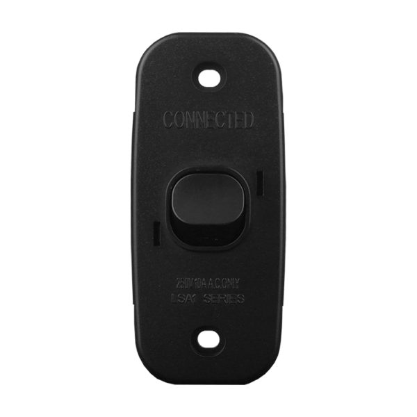 Architrave Switch 1 Gang MATTE BLACK - Image 3