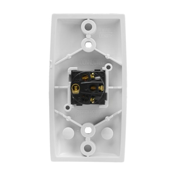 Intermediate Plate Light Switch 1 Gang - 54mm Mounting Centres - Image 5
