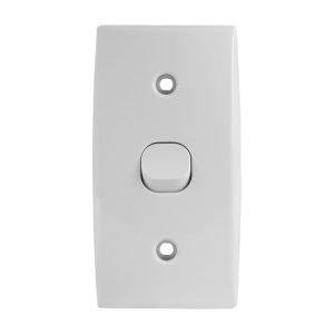 Intermediate Switch Plate 1 Gang 10A 250V AC 54mm Mounting Centres