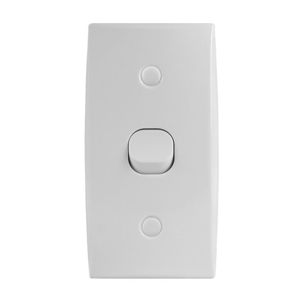 Intermediate Plate Light Switch 1 Gang - 54mm Mounting Centres - Image 2