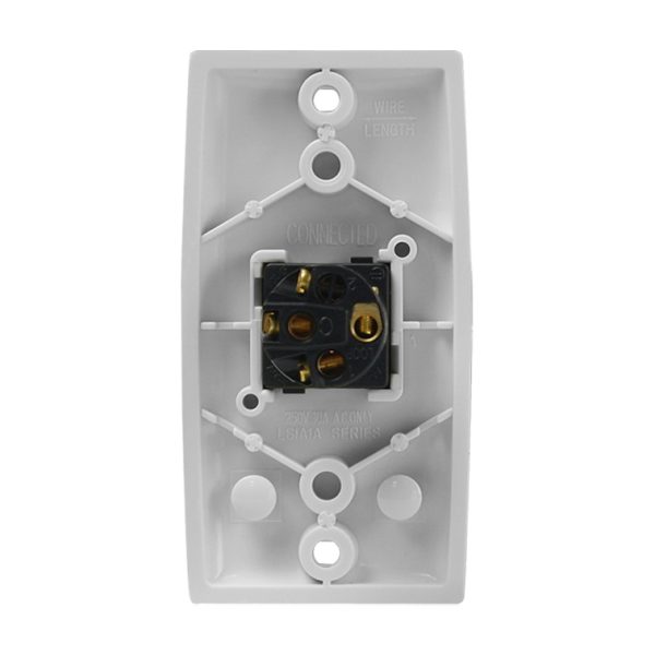Intermediate Plate Light Switch 1 Gang - 78mm Mounting Centres - Image 5