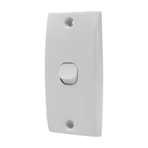 Intermediate Plate Light Switch 1 Gang - 78mm Mounting Centres - Image 3