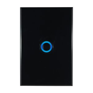 Electronic Time Delay Switch with Blue LED Indicator 10A BLACK