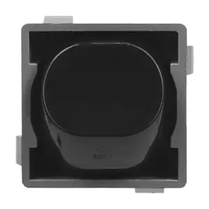 10A Double Pole Switch Mech 250V AC BLACK