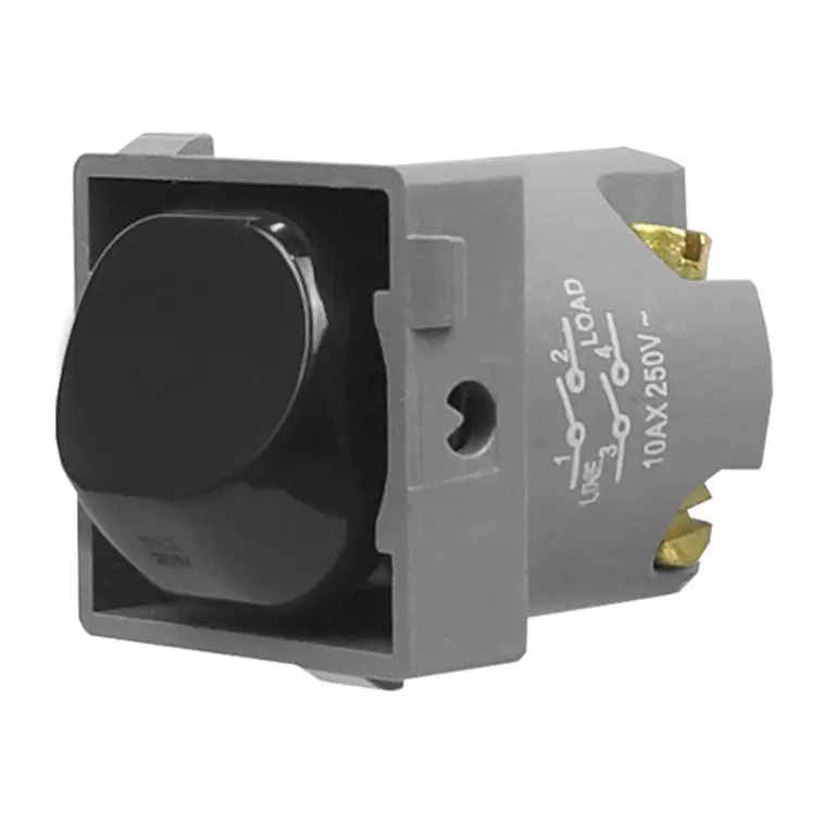 Mech 250V AC 10AX - DOUBLE POLE BLACK - Image 2