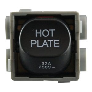 HOT PLATE Mechanism 32A 250V AC Matte Black